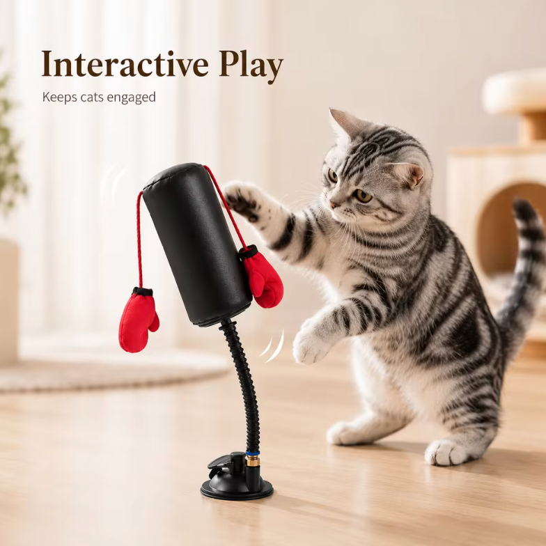 PawPunch™ Cat Boxing Toy